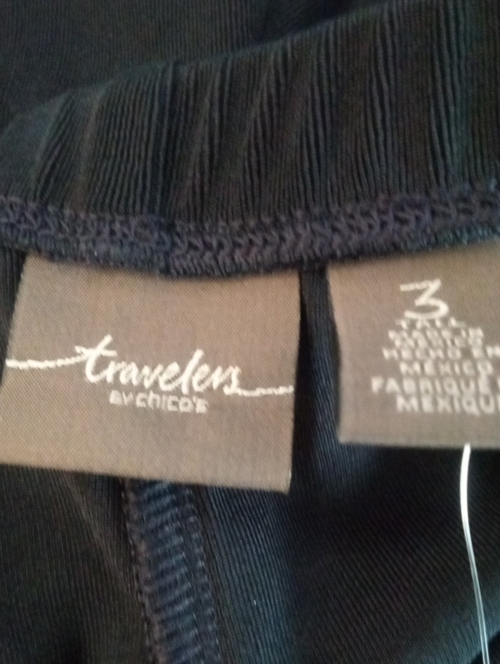 CHICO'S TRAVELERS WIDE LEG KNIT - Picture 3 of 5